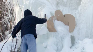 В Омске появился «гейзерный ниндзя»