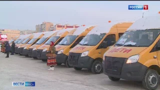 Более 90 новых автобусов передадут школам Омска в ближайшее время