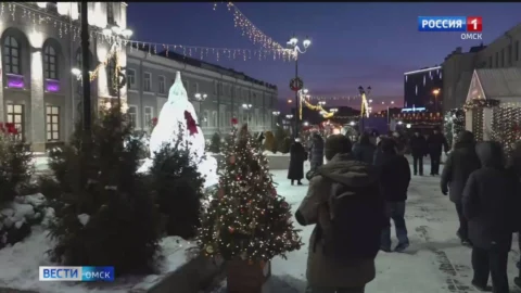 В Омске пройдет вечерняя программа на главной сцене Пешеходного Зимнего Любинского