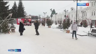 Омские волонтёры гостеприимства встречают гостей и презентуют город