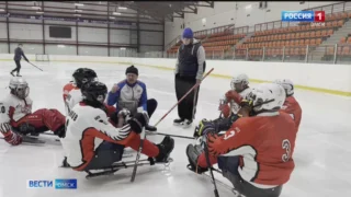 Команда ветеранов СВО по следж-хоккею «Омские крылья» отпраздновала первый день рождения