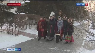 Традиционные в это время года колядки в Омске переместились с улиц города в помещения