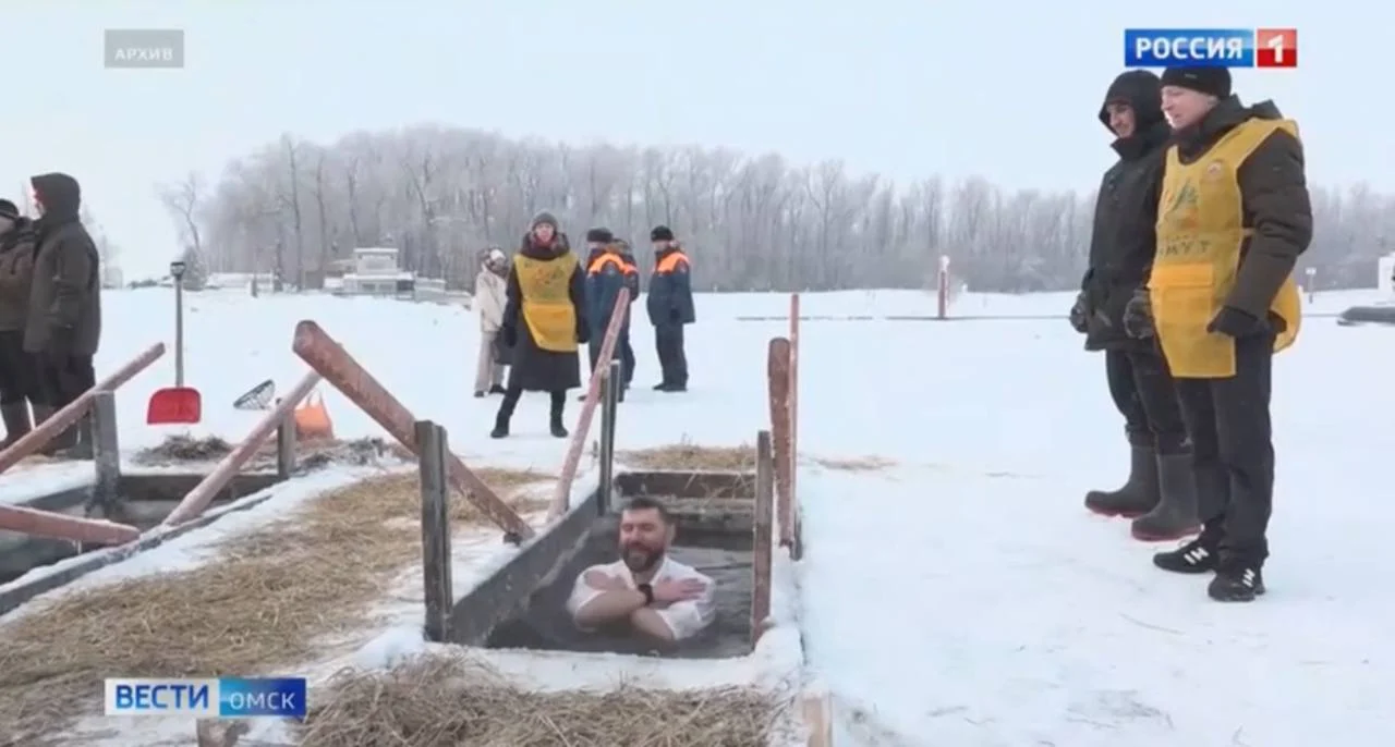 Омичи смогут окунуться в крещенские купели