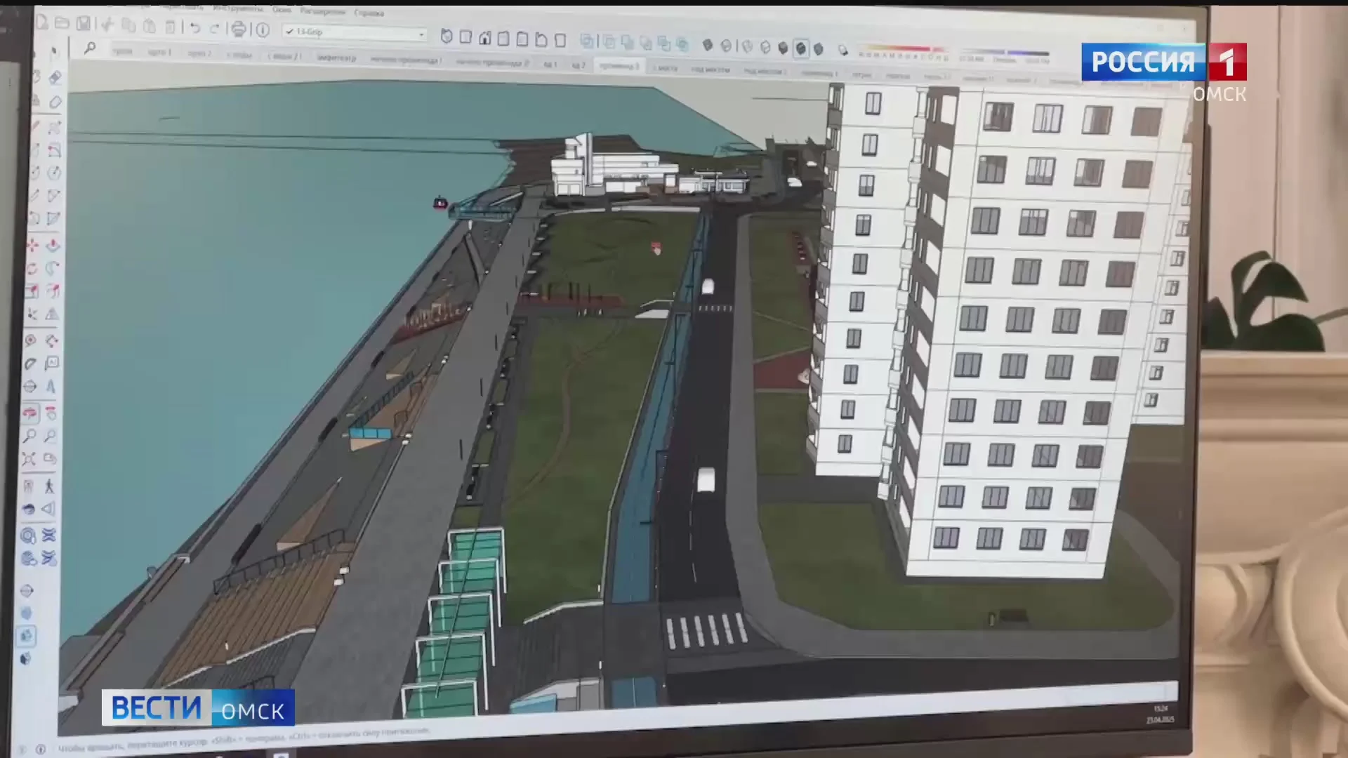 В Омске обсудили этапы работы по обновлению набережной Иртыша