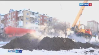 Тепло в дома, школы и детские сады 6 микрорайона начали подавать уже днем