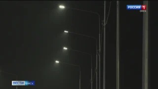 На Левобережье осветили одну из самых загруженных и востребованных автомобильных дорог