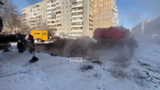 Жителям Левобережья, оставшимся без отопления, уже начали подавать тепло по сниженным параметрам