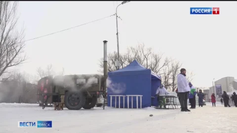 Для крещенских купаний в Омской области в этом году оборудовали около 40 купелей