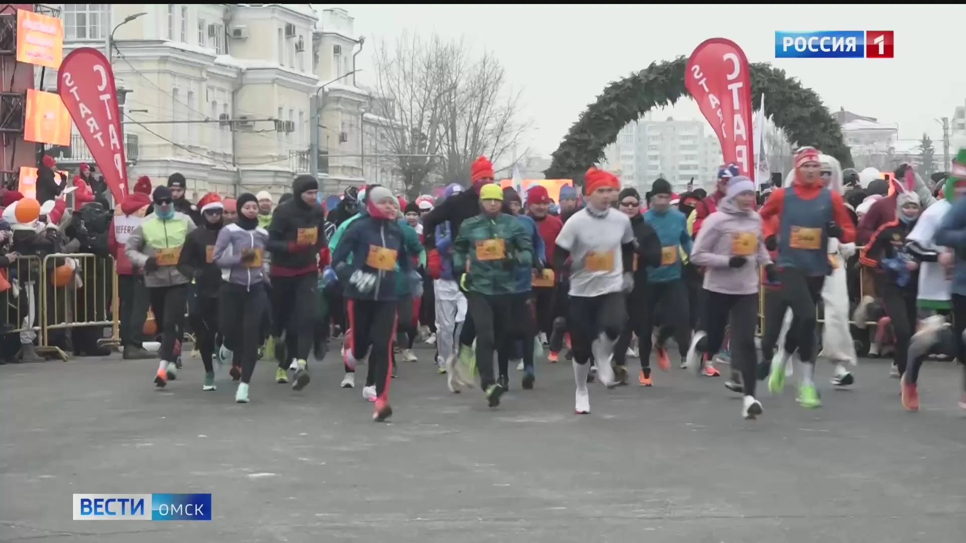 Как будет проходить Рождественский полумарафон в Омске?