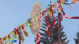 В Омске установят рекордное 15-метровое чучело Масленицы