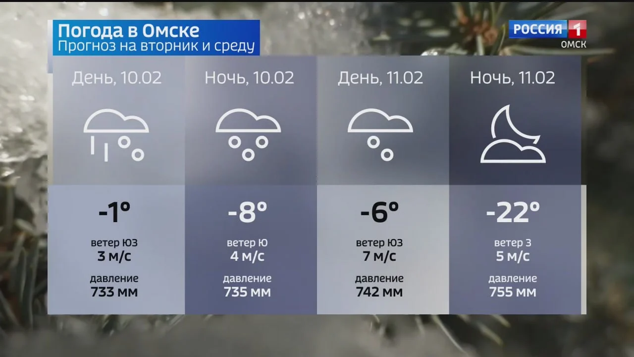 Мокрый снег, сильный ветер и даже дождь придут в Омскую область