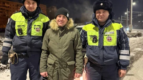 Омич поблагодарил ДПС за спасение родственника 