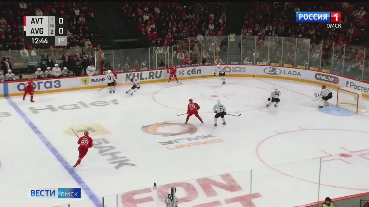 Омский «Авангард» сегодня проведёт домашний матч