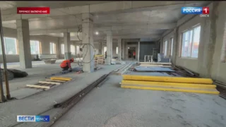 В Омске начался новый этап в строительстве нового операционного корпуса КМХЦ на Булатова