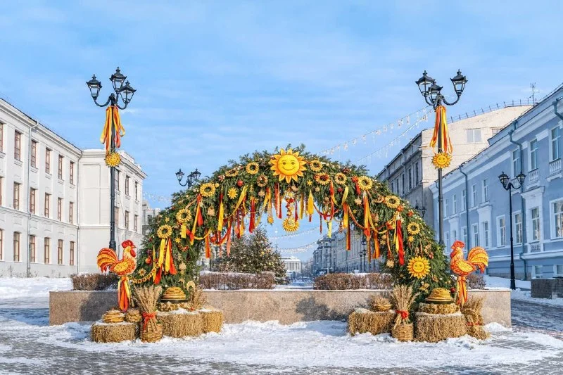 В Омске приготовят 2000 л чая и 2026 блинов