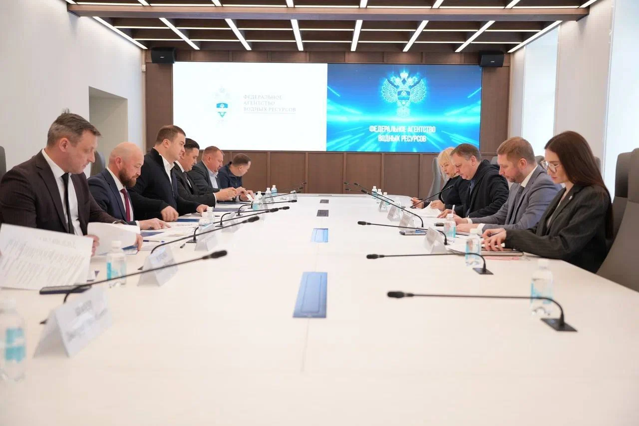 Виталий Хоценко и руководитель Росводресурсов обсудили дальнейшее строительство Красногорского гидроузла