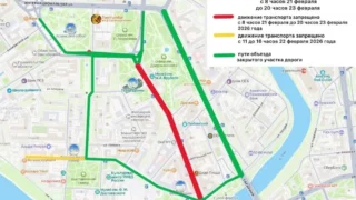 В Омске на Масленицу перекроют несколько улиц в центре