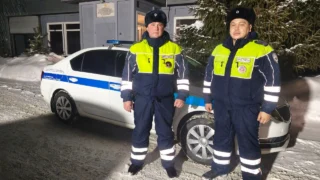 Инспекторы ДПС спасли водителя фуры с приступом астмы на трассе Челябинск—Новосибирск