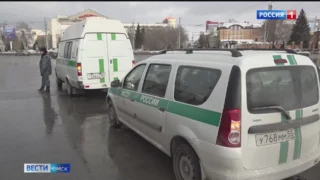 В Омске ловили должников