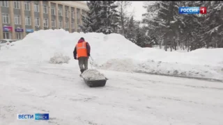 Погода в Омской области бьет рекорды по количеству снега