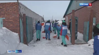 Студенческие отряды отправились в Молодёжную столицу Омской области, чтобы помогать