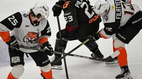 В Омске «Авангард» уступил «Амуру»