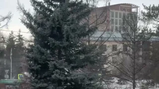 В Омске пошел первый весенний дождь