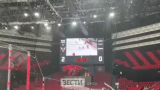 «Омские Крылья» открыли счет в первом матче в СКК им. Блинова