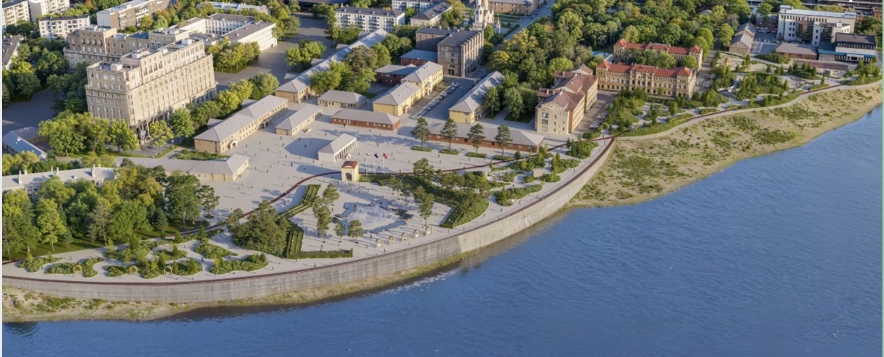 В Омске утвердили план обновления набережной у Омской крепости