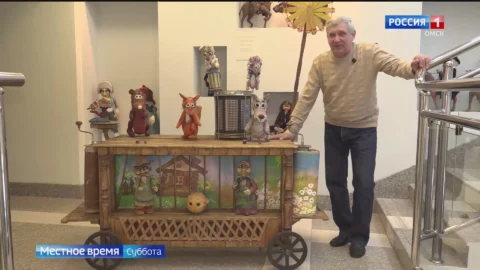 Кукольные персонажи в омском «Арлекине» сами рассказывают о себе