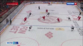 Омский «Авангард» одержал убедительную победу над московским «Спартаком»