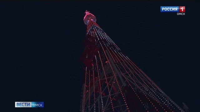 Телебашня поздравит омичей с Днем войск национальной гвардии