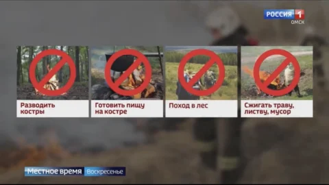 Спасатели готовятся к серьезному росту пожаров в Омской области