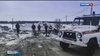 В Омской области начинают закрывать ледовые переправы