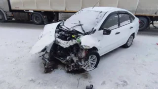 В Омске в Кировском округе произошло массовое ДТП