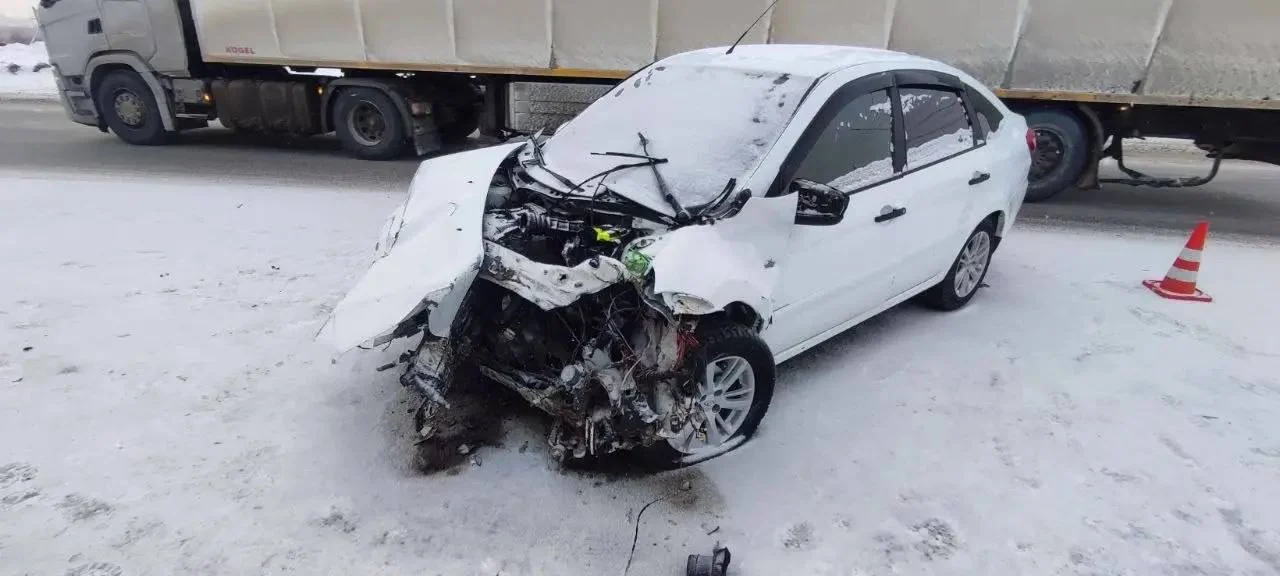 В Омске в Кировском округе произошло массовое ДТП