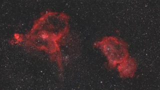 Астрофотограф запечатлел космический букет к 8 Марта