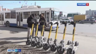 В Омске начался сезон электросамокатов