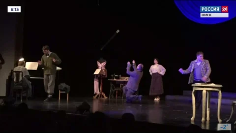 В Омске прошел спектакль Воркутинского драматического театра «Сильва. Дожить до премьеры»