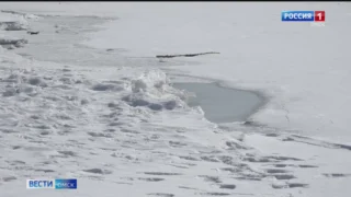 Из-за резкого потепления в Омской области приняли решение о закрытии ледовых переправ