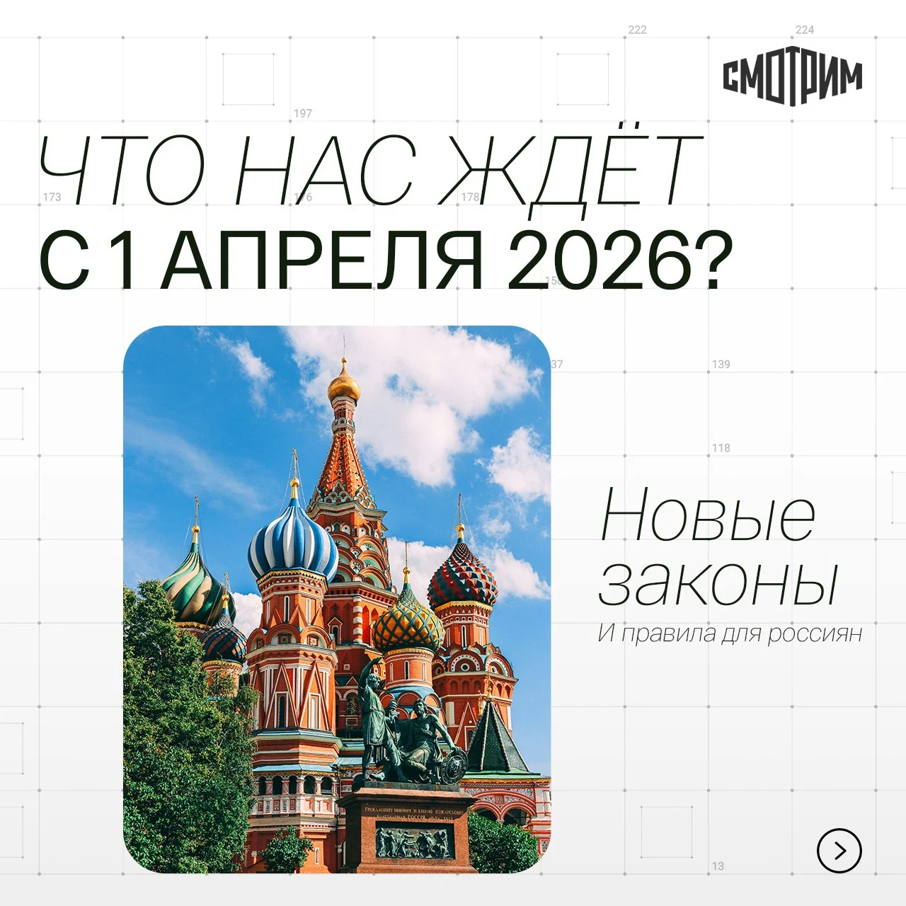 Что изменится в России с 1 апреля 2026 года?