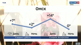 Районы Омской области в эти выходные накроет снег с дождем