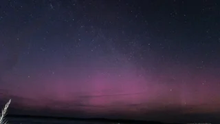 Северное сияние вновь заметили над Омской областью