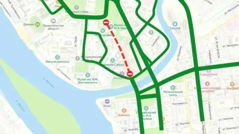 Стали известны даты первого перекрытия ул. Ленина в Омске