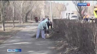 В Омской области продлили месячник по благоустройству