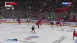 Омский «Авангард» на выезде уступил «ЦСКА» во втором раунде серии плей-офф