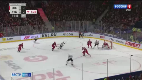 Омский «Авангард» сегодня проведет третий матч полуфинала Кубка Гагарина