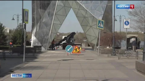 В Омской области начинают запускать фонтаны