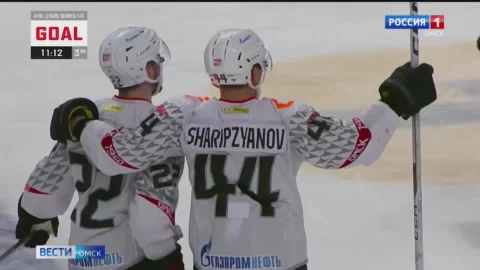 Омский «Авангард» вырвался вперед в полуфинале плей-офф