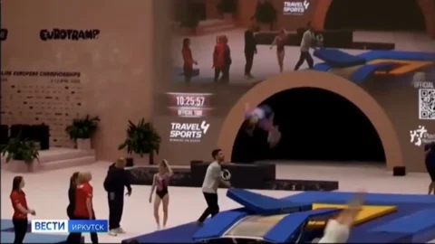 Дарья Хованская стала победителем и бронзовым призером первенства Европы по прыжкам на батуте